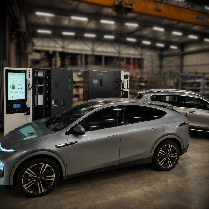 installateur batterij snellader DC