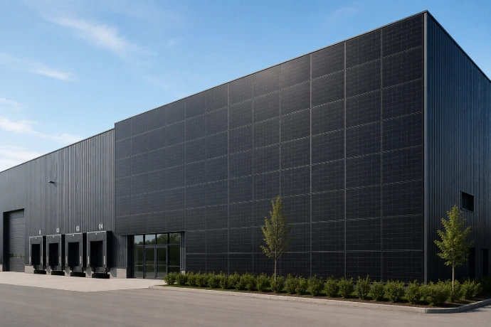 solar gevel