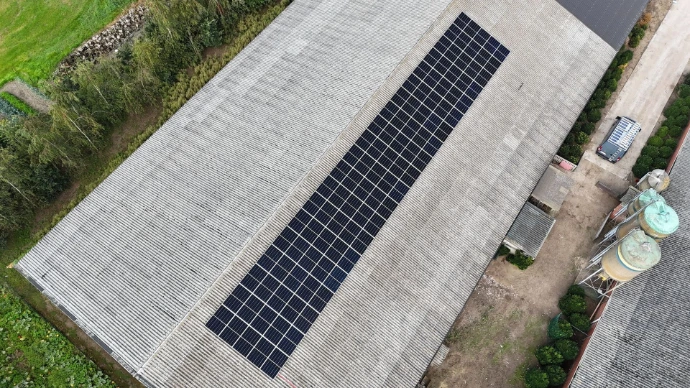 zonnepanelen in landbouw