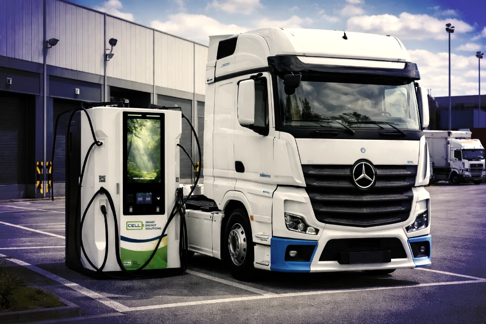 EV truch charging