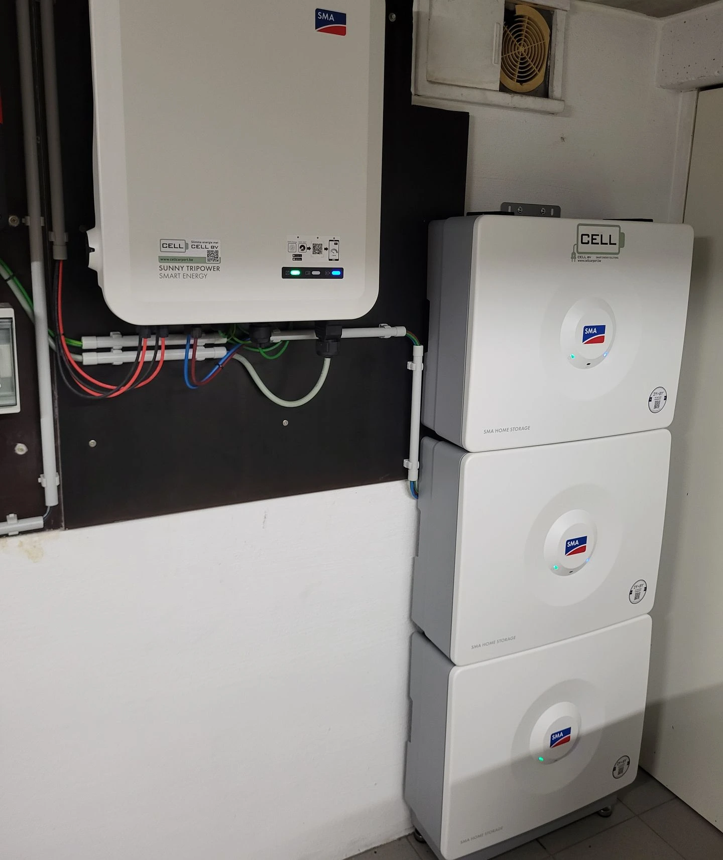 SMA home storage
