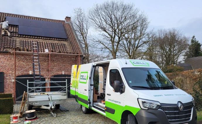 installatie zonnepanelen